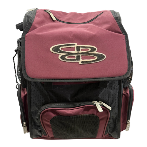 Vist Large View of Product Image Which is Used BoomBah SUPERPACK BB/SB Player Backpack Maroon