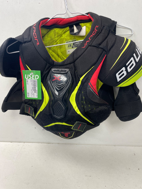 Vist Large View of Product Image Which is Used Bauer VAPOR X2.9 Junior Shoulder Pads LG