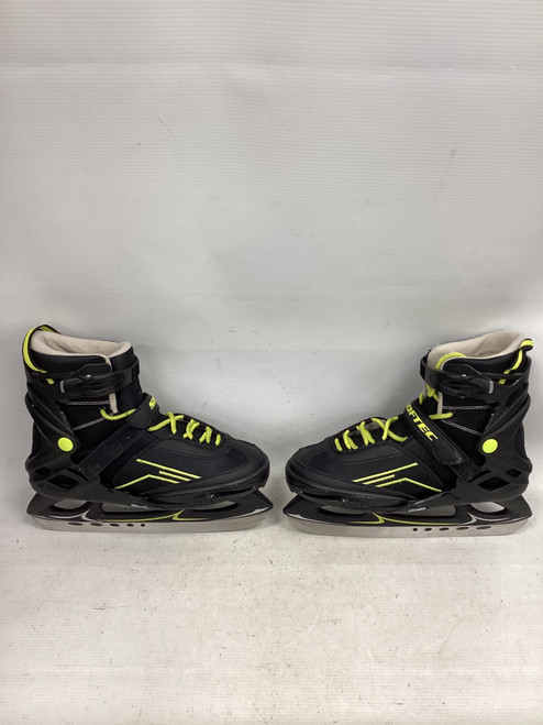 Vist Large View of Product Image Which is Used SOFTEC ICE SKATES ADJ 6-9 Mens Softboot Skate Black Adjustable