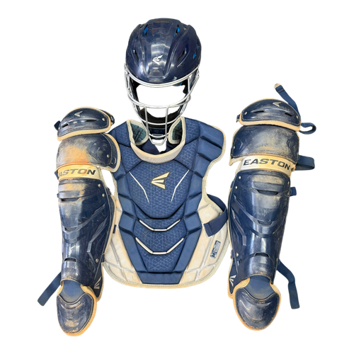Vist Large View of Product Image Which is Used Easton GAMETIME INTERMEDIATE Catchers Set Navy Blue One Size
