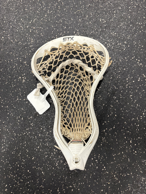 Vist Large View of Product Image Which is Used STX SUPER POWER 2010 Mens Lacrosse Head White