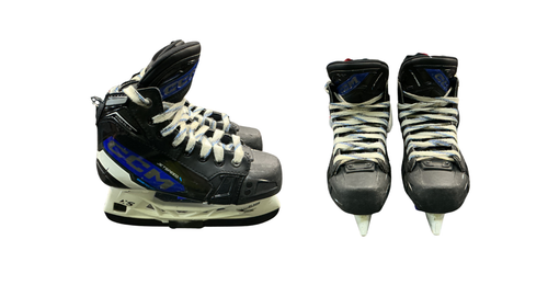 Vist Large View of Product Image Which is Used CCM JETSPEED XTRA PLUS Junior Hockey Skate Junior 02.5