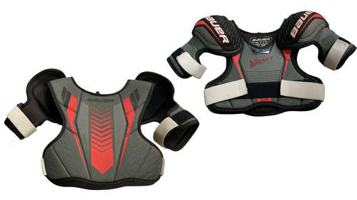 Vist Large View of Product Image Which is Used Bauer LIL SPORT Junior Shoulder Pads SM