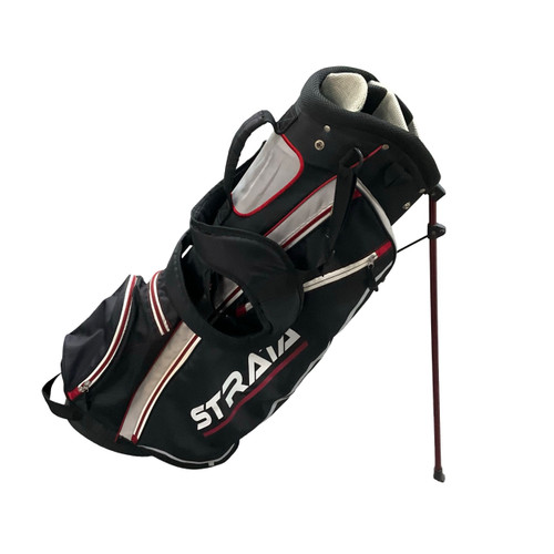 Vist Large View of Product Image Which is Used Strata GOLF STAND BAG Mens Stand Bag Black