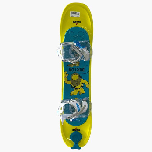 Vist Large View of Product Image Which is Used Burton RIGLET Boys Board/Binding Yellow 90 cm