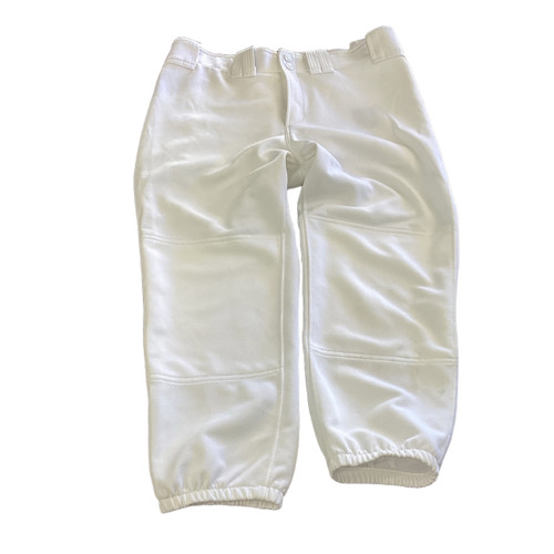 Vist Large View of Product Image Which is Used Mizuno SOFTBALL PANTS BB/SB Pant Womens White MD