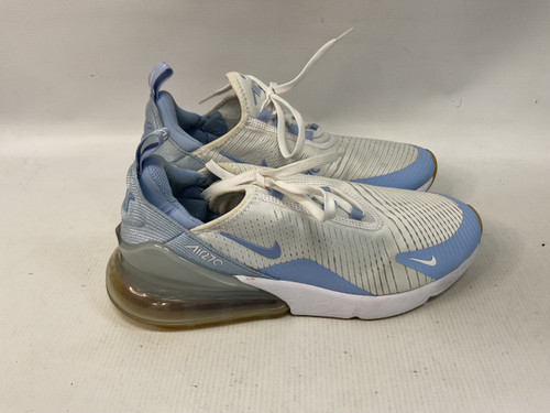 Vist Large View of Product Image Which is Used Nike Running/X-Train Shoes W Carolina Blue And White Senior 9.5