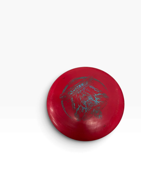Vist Large View of Product Image Which is Used Innova STAR DESTROYER Disc Golf Driver Red 163g