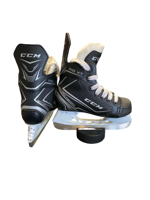 Vist Large View of Product Image Which is Used CCM RIBCORE XT Youth Hockey Skate Youth 10.0