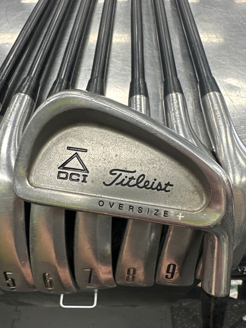 Vist Large View of Product Image Which is Used Titleist DCI OVERSIZE+ Mens Iron Set RH 3I-PW