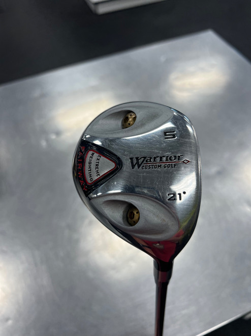 Vist Large View of Product Image Which is Used Warrior CUSTOM GOLF Mens Hybrid Club RH 5 Hybrid