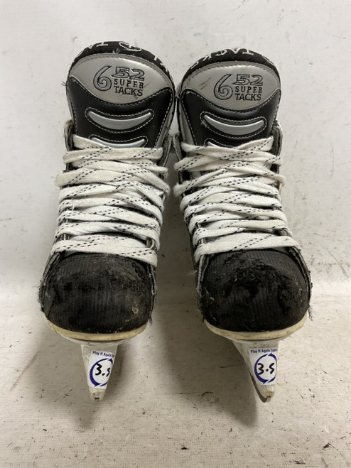 Vist Large View of Product Image Which is Used CCM TACKS 652 Junior Hockey Skate Junior 03.5