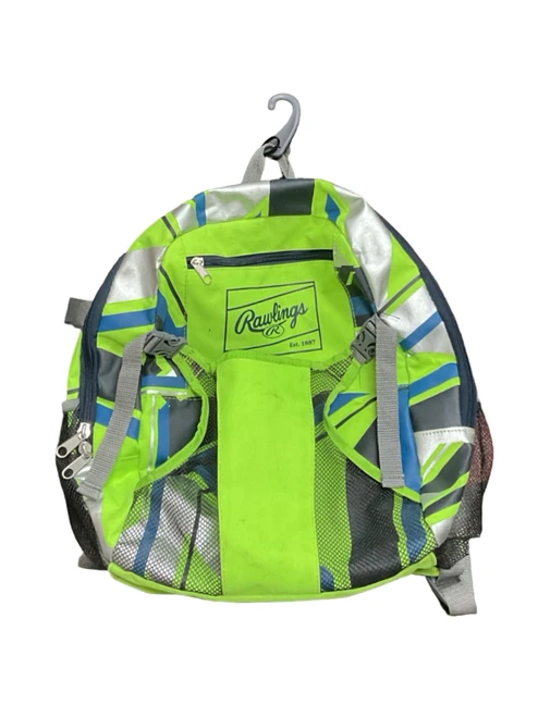 Vist Large View of Product Image Which is Used Rawlings BAT PACK BB/SB Player Backpack Green