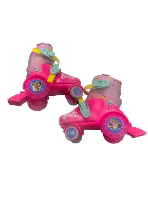 Vist Large View of Product Image Which is Used BARBIE ROLLER Child Roller Quad Skates Pink Youth 09.0