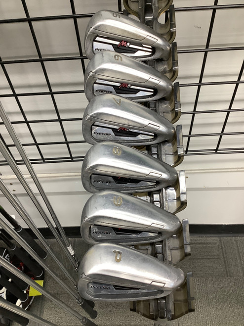 Vist Large View of Product Image Which is Used Precise M5 Mens Iron Set RH 5I-PW