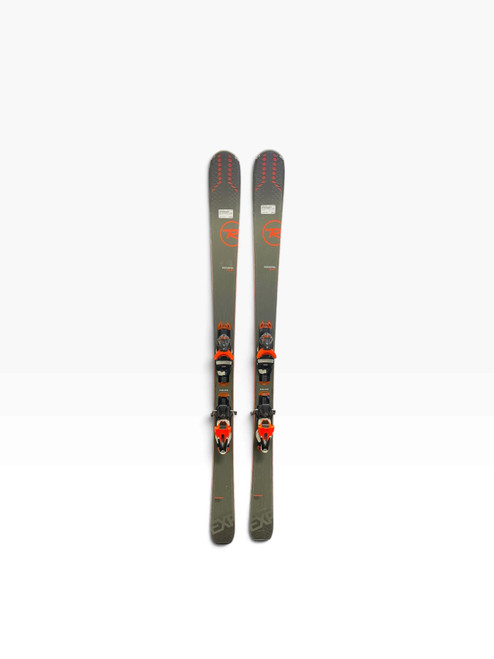 Vist Large View of Product Image Which is Used Rossignol EXP 88 TI Mens DH Ski/Binding None 173 cm