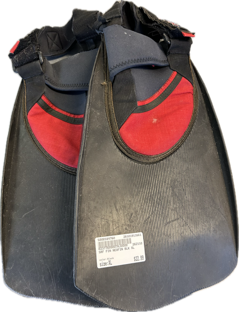 Vist Large View of Product Image Which is Used Underwater Fins Black XL
