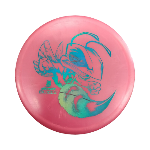 Vist Large View of Product Image Which is Used Discraft BIG Z BUZZZ Disc Golf Mid Range Red 178g