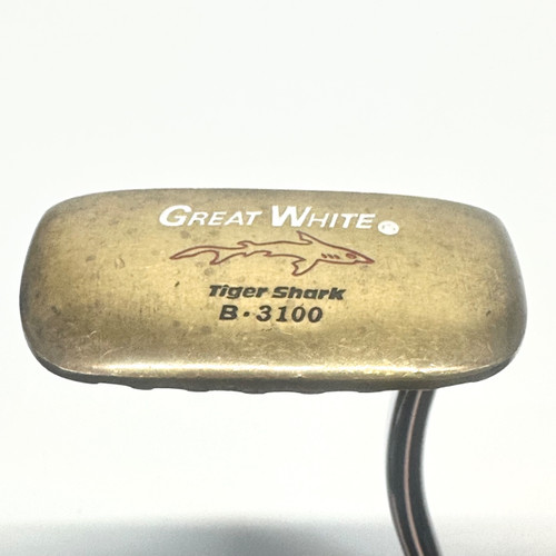 Vist Large View of Product Image Which is Used Tiger Shark GREAT WHITE B3100 Mens Putter RH