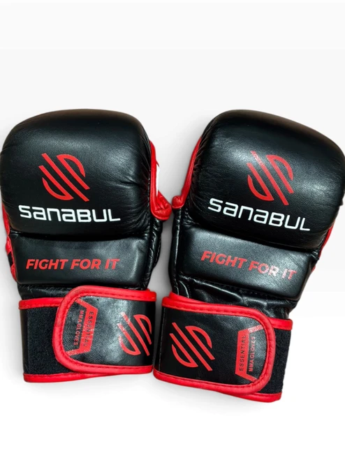 Vist Large View of Product Image Which is Used Sanabul Martial Arts Hand Pads Black MD