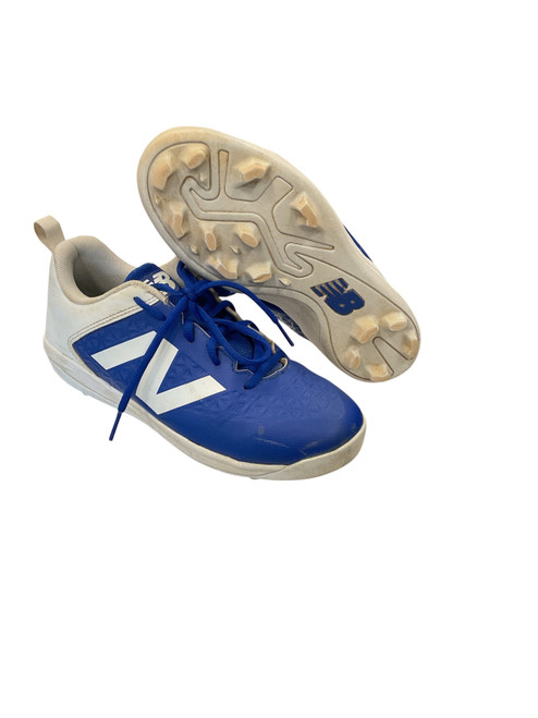 Vist Large View of Product Image Which is Used New Balance 4040 BB/SB Cleats Royal Blue Senior 7