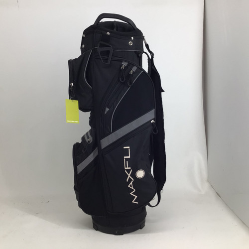 Vist Large View of Product Image Which is Used Maxfli HONORS 14 WAY CART BAG Mens Cart Bag Black