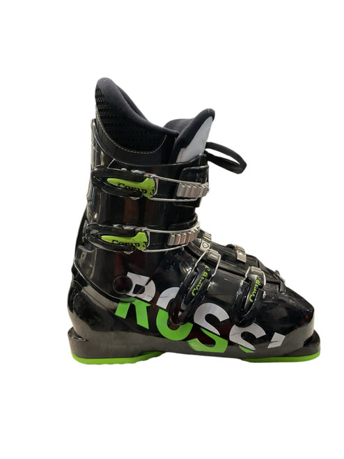 Vist Large View of Product Image Which is Used Rossignol COMP J SZ 25.5 Mens DH Ski Boot Black 255 MP - M07.5 - W08.5