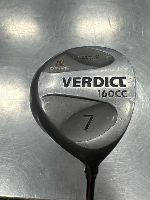 Vist Large View of Product Image Which is Used Knight VERDICT Mens Fairway Wood RH 7 Wood