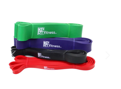 Vist Large View of Product Image Which is New PULL UP ASSIST SET OF 4 RESISTANCE BANDS