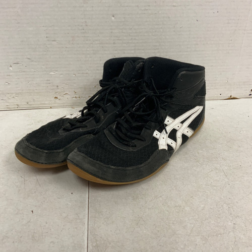 Vist Large View of Product Image Which is Used Asics Wrestling Shoes Black Senior 11
