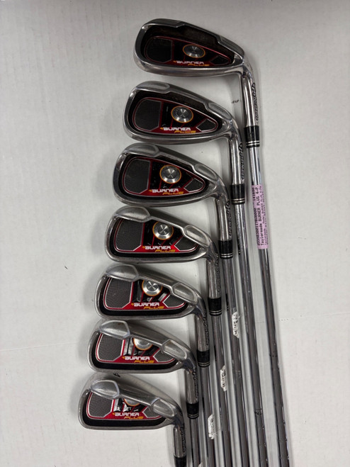 Vist Large View of Product Image Which is Used Taylormade BURNER PLUS 4-PW Mens Iron Set RH 4I-PW