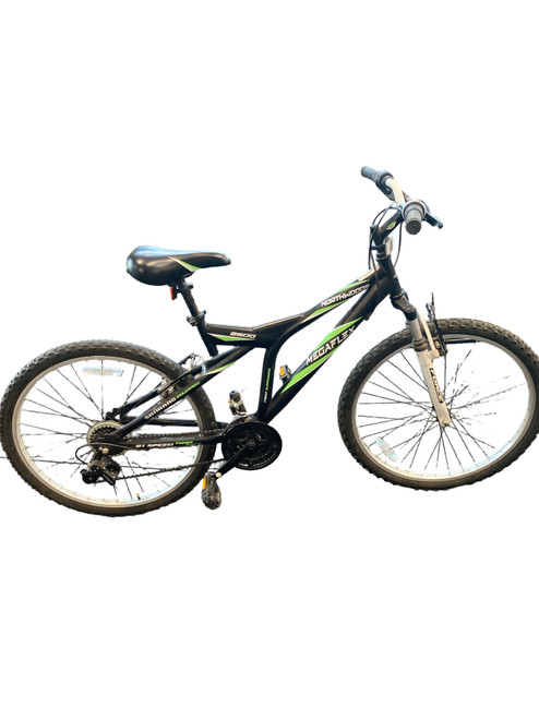 Vist Large View of Product Image Which is Used Shimano EQUIPPED 2600 Mountain Bike Mens Black 58-61cm - 23-24" - XXL Frame