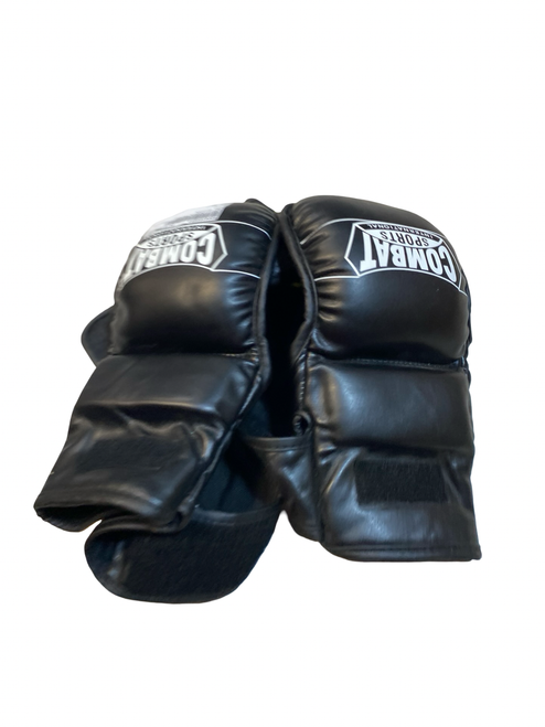 Vist Large View of Product Image Which is Used MMA Gloves Black SM