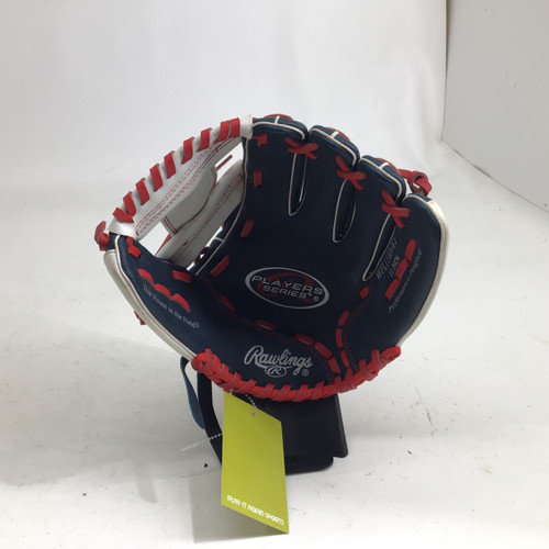 Vist Large View of Product Image Which is Used Rawlings 11IN WPL110NWS BB GLOVE RHT BB/SB Glove RH Throw White/Red/Navy 11"