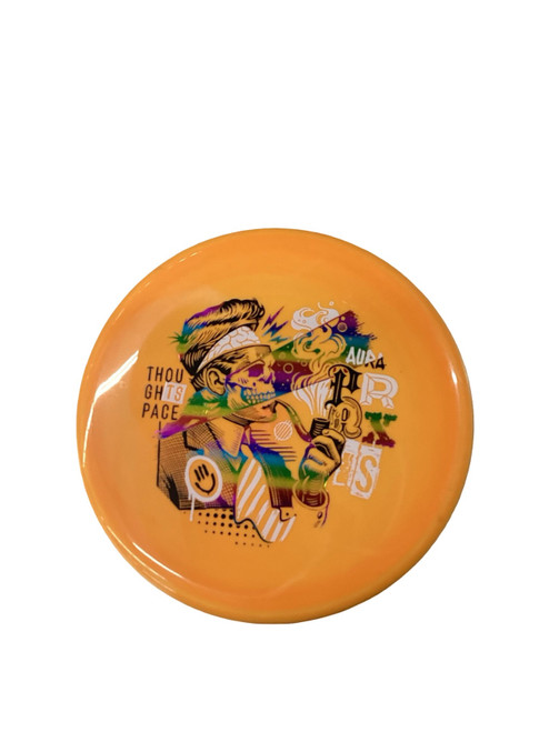 Vist Large View of Product Image Which is Used Thought Space Athletics PRAXIS Disc Golf Putter Gold