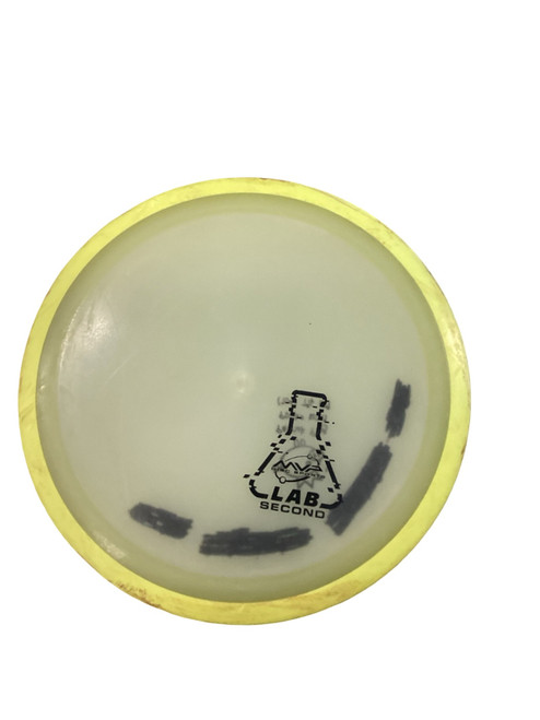 Vist Large View of Product Image Which is Used Axiom INSANITY Disc Golf Driver Yellow