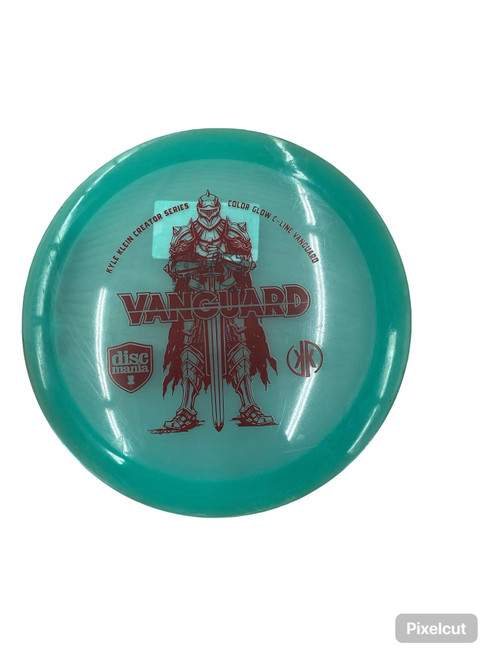Vist Large View of Product Image Which is Used Discmania VANGUARD Disc Golf Driver Teal