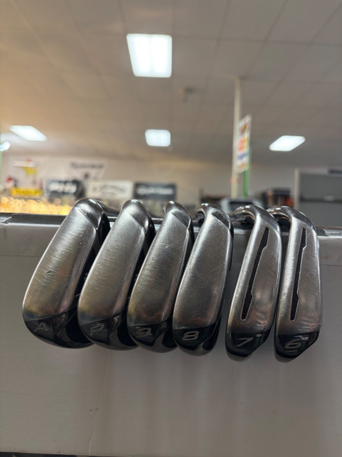 Vist Large View of Product Image Which is Used Taylormade M2 Mens Iron Set RH 6I-GW/AW