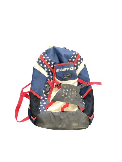 Vist Large View of Product Image Which is Used Easton WALK OFF BB/SB Player Backpack Navy Blue