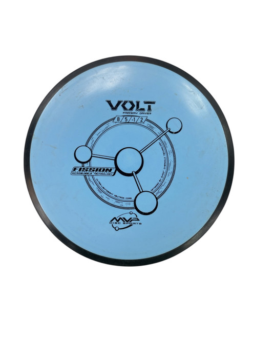 Vist Large View of Product Image Which is Used MVP VOLT Disc Golf Driver Royal Blue