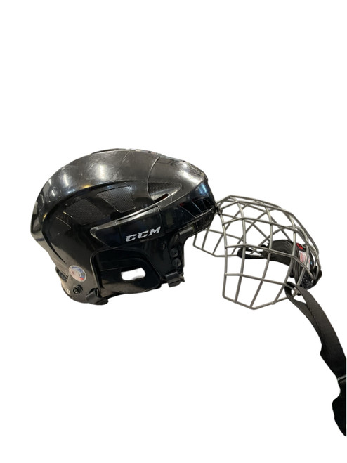 Vist Large View of Product Image Which is Used CCM 50 SM COMBO BLACK Helmet Cage Combo Black SM