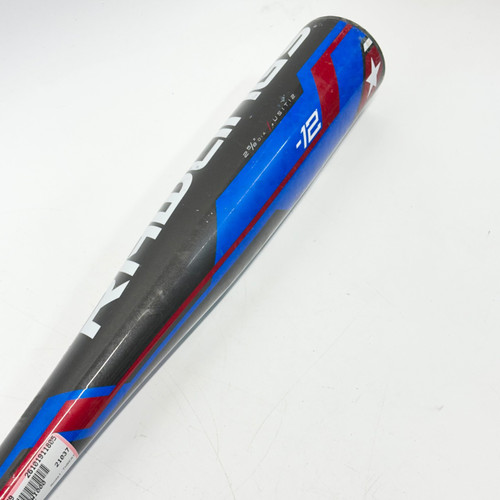 Vist Large View of Product Image Which is Used Rawlings THREAT BB/SB USA 2 5/8 Bat 28"