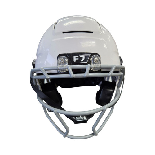 Vist Large View of Product Image Which is Used Schutt SCHUTT F7 YHT FB HELMET FB Helmet White MD