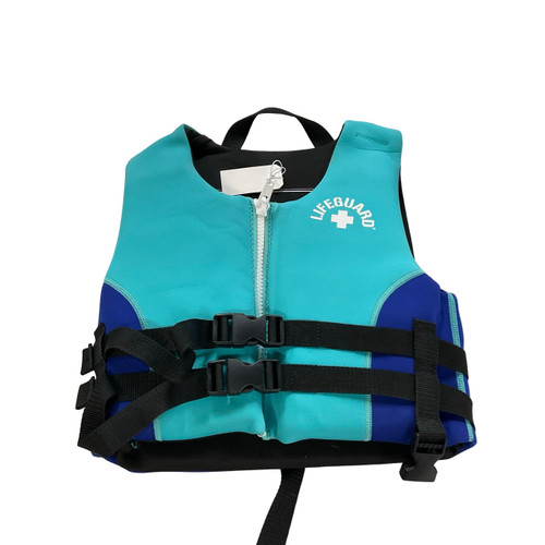 Vist Large View of Product Image Which is Used Youth PFD Royal Blue Youth 50-90