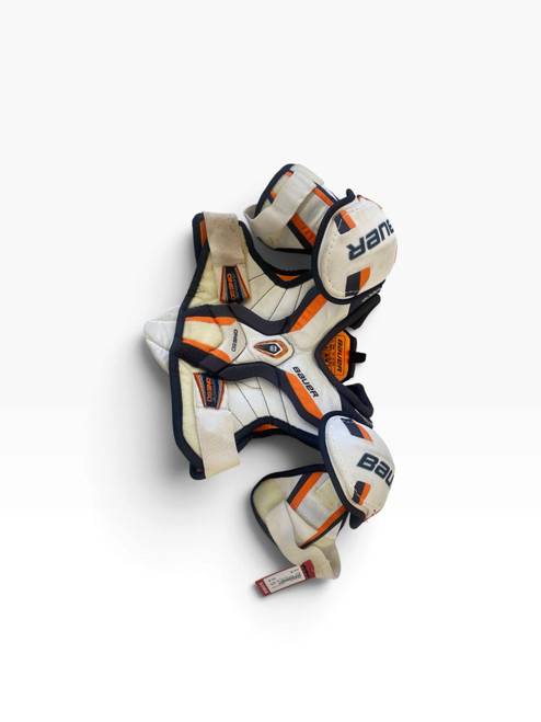 Vist Large View of Product Image Which is Used Bauer SUPREME ONE 60 Junior Shoulder Pads MD