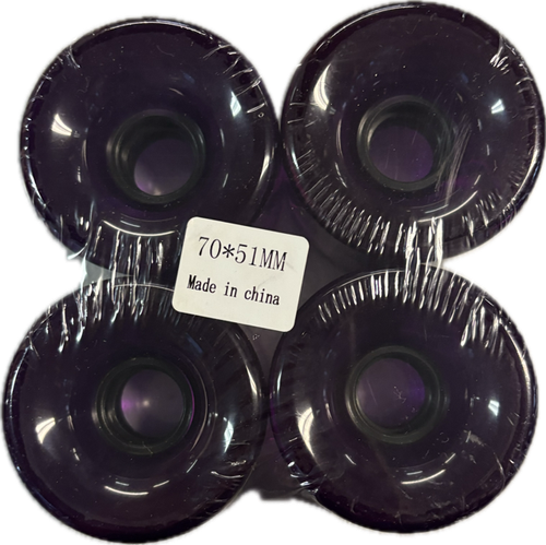 Vist Large View of Product Image Which is Used 70 MM Skateboard Wheel Purple