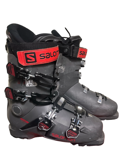 Vist Large View of Product Image Which is Used Salomon S PRO R100 Mens DH Ski Boot Grey 275 MP - M09.5 - W10.5