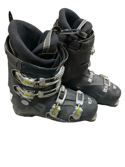 Vist Large View of Product Image Which is Used Salomon X ACCESS R80 Mens DH Ski Boot Dark Grey 295 MP - M11.5