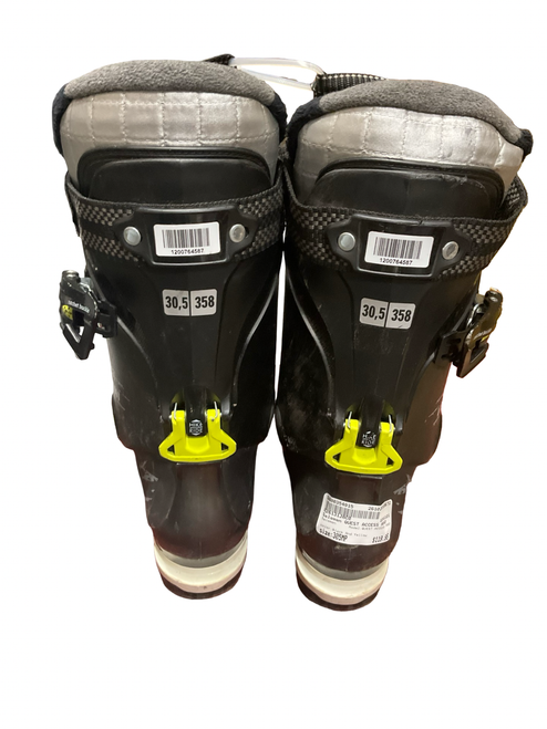 Vist Large View of Product Image Which is Used Salomon QUEST ACCESS R80 Mens DH Ski Boot Black And Yellow 305 MP - M12.5