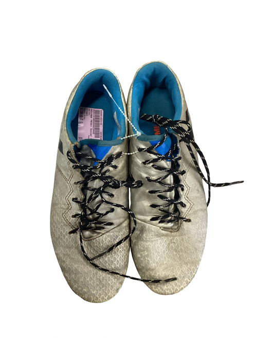 Vist Large View of Product Image Which is Used Adidas MESSI Soccer Cleats Grey Senior 7.5